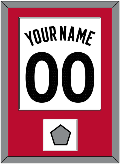 Toronto Name & Number With Finals Patch - White Association (2015-2020) - Essential Tier 1