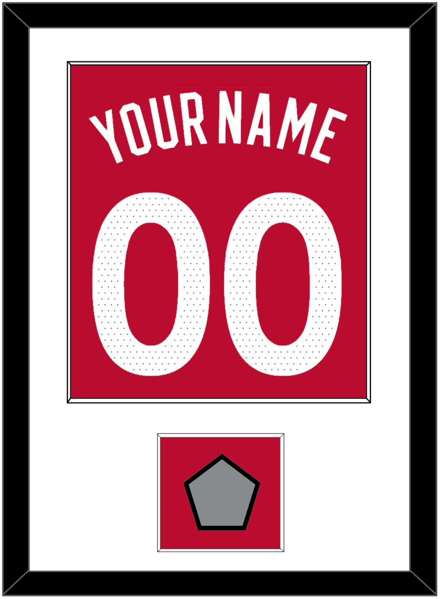 Toronto Name & Number With Finals Patch - Red Icon (2015-2020) - Essential Tier 1