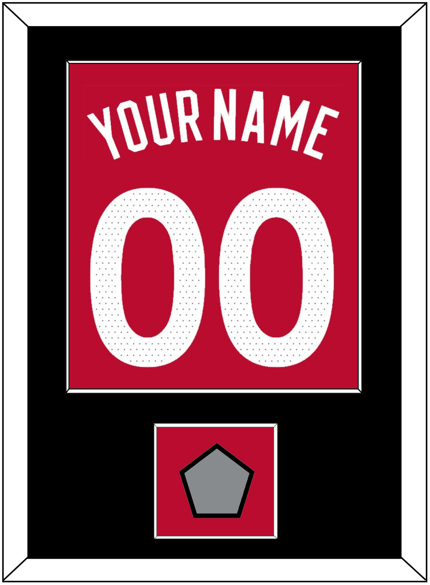 Toronto Name & Number With Finals Patch - Red Icon (2015-2020) - Essential Tier 2