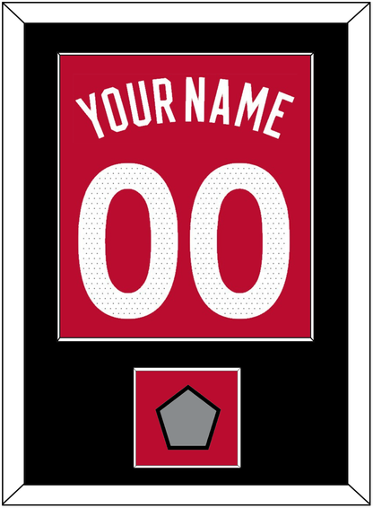Toronto Name & Number With Finals Patch - Red Icon (2015-2020) - Essential Tier 2