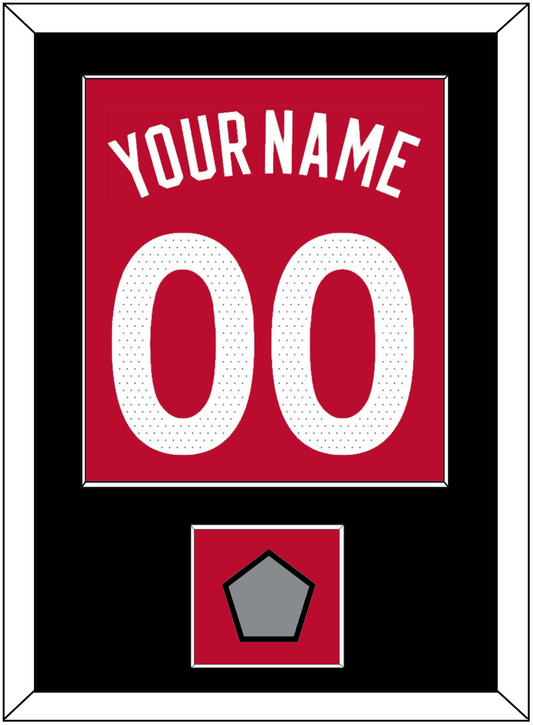 Toronto Name & Number With Finals Patch - Red Icon (2015-2020) - Essential Tier 2