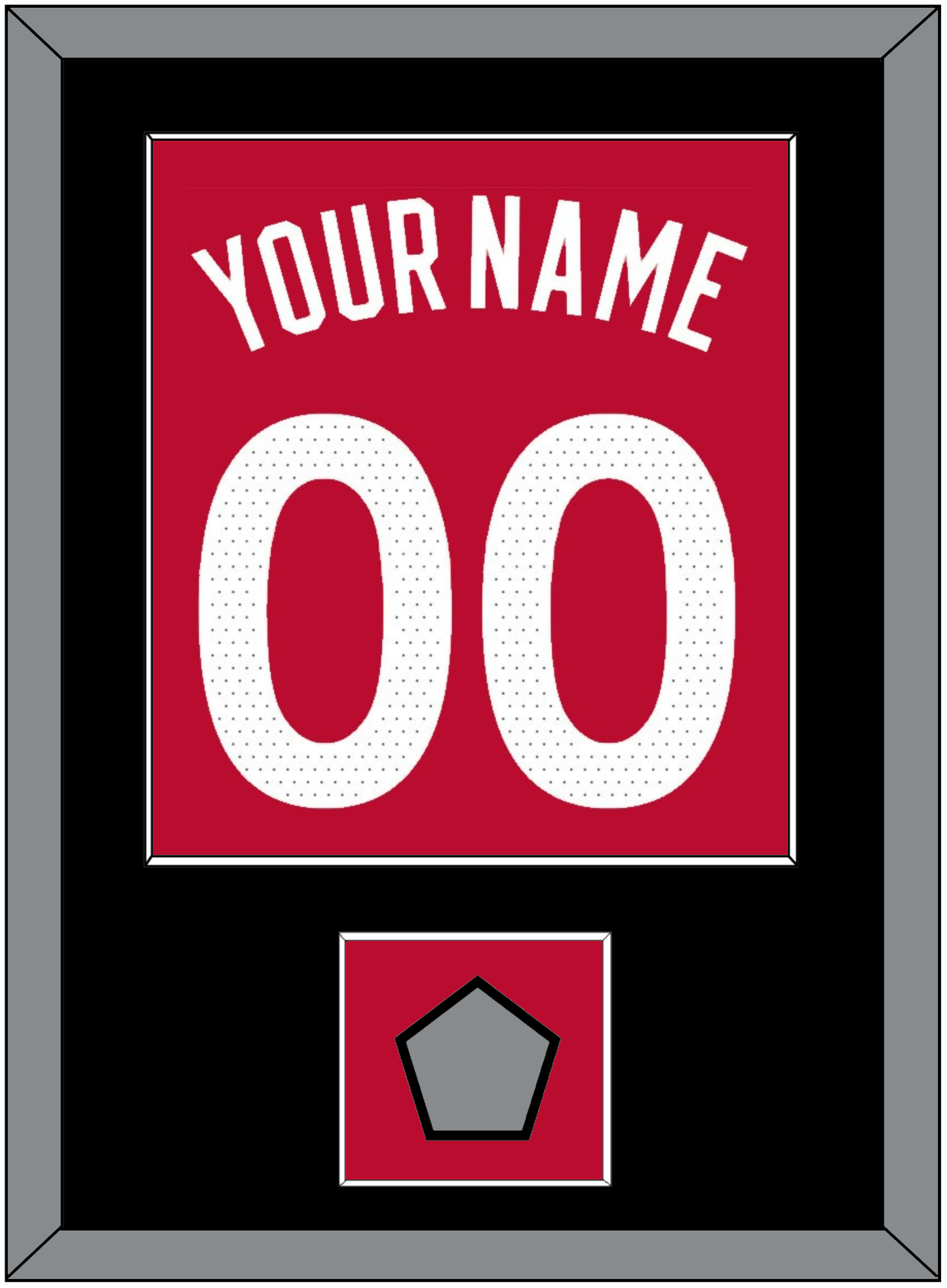 Toronto Name & Number With Finals Patch - Red Icon (2015-2020) - Essential Tier 2