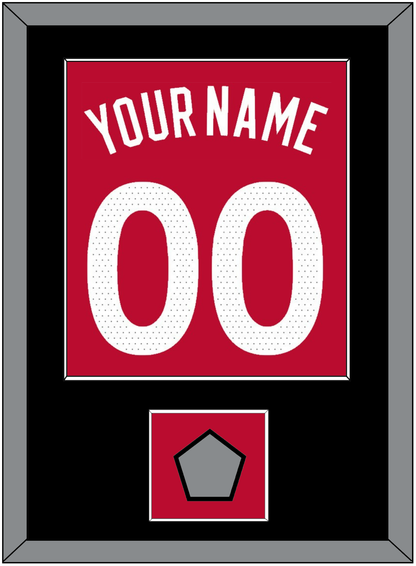 Toronto Name & Number With Finals Patch - Red Icon (2015-2020) - Essential Tier 2