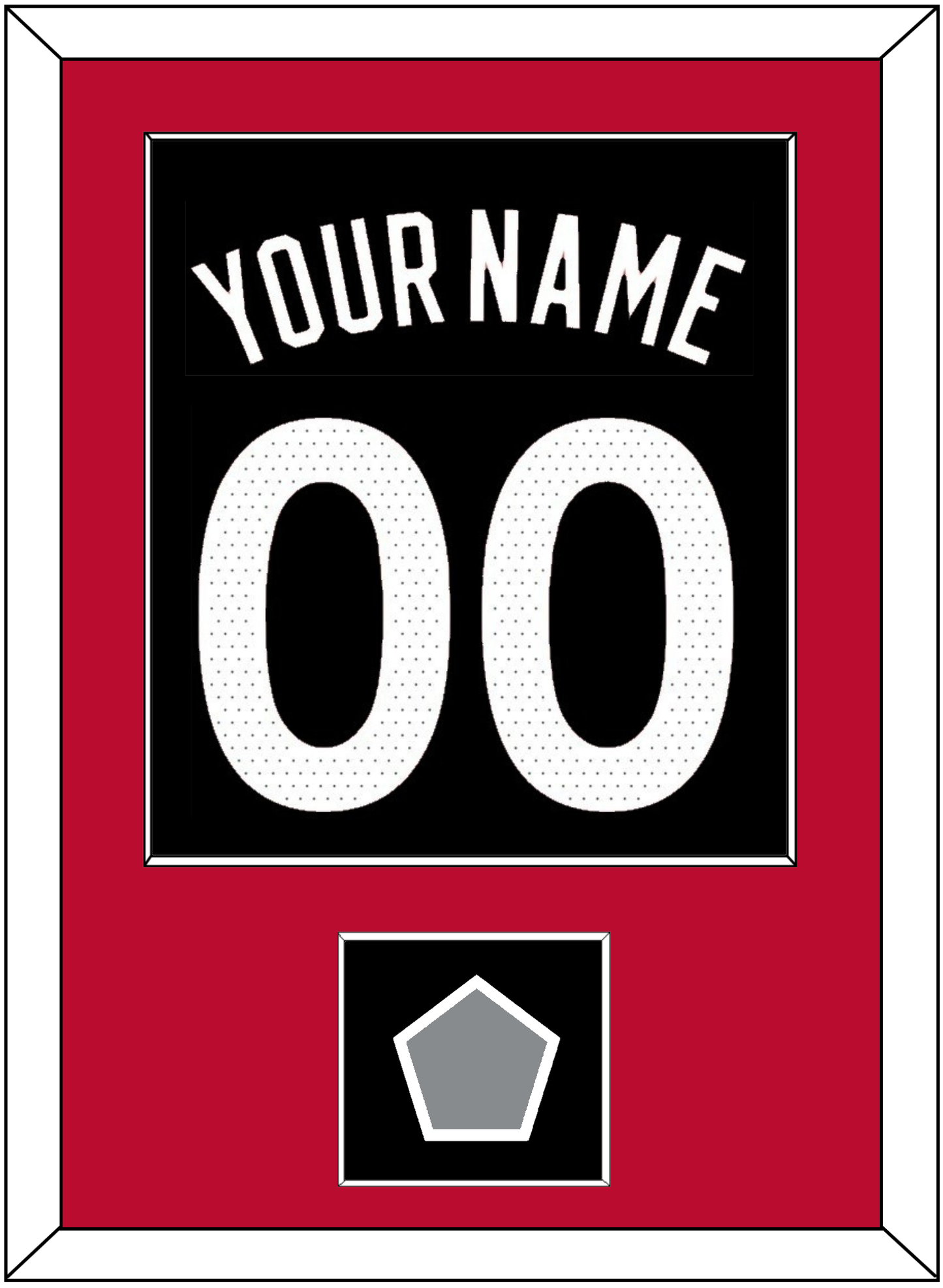 Toronto Name & Number With Finals Patch - Black Statement (2015-2020) - Essential Tier 2