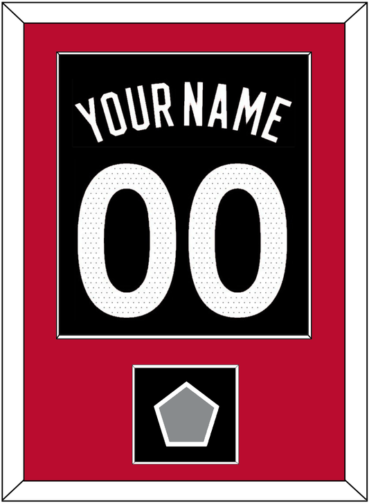 Toronto Name & Number With Finals Patch - Black Statement (2015-2020) - Essential Tier 2