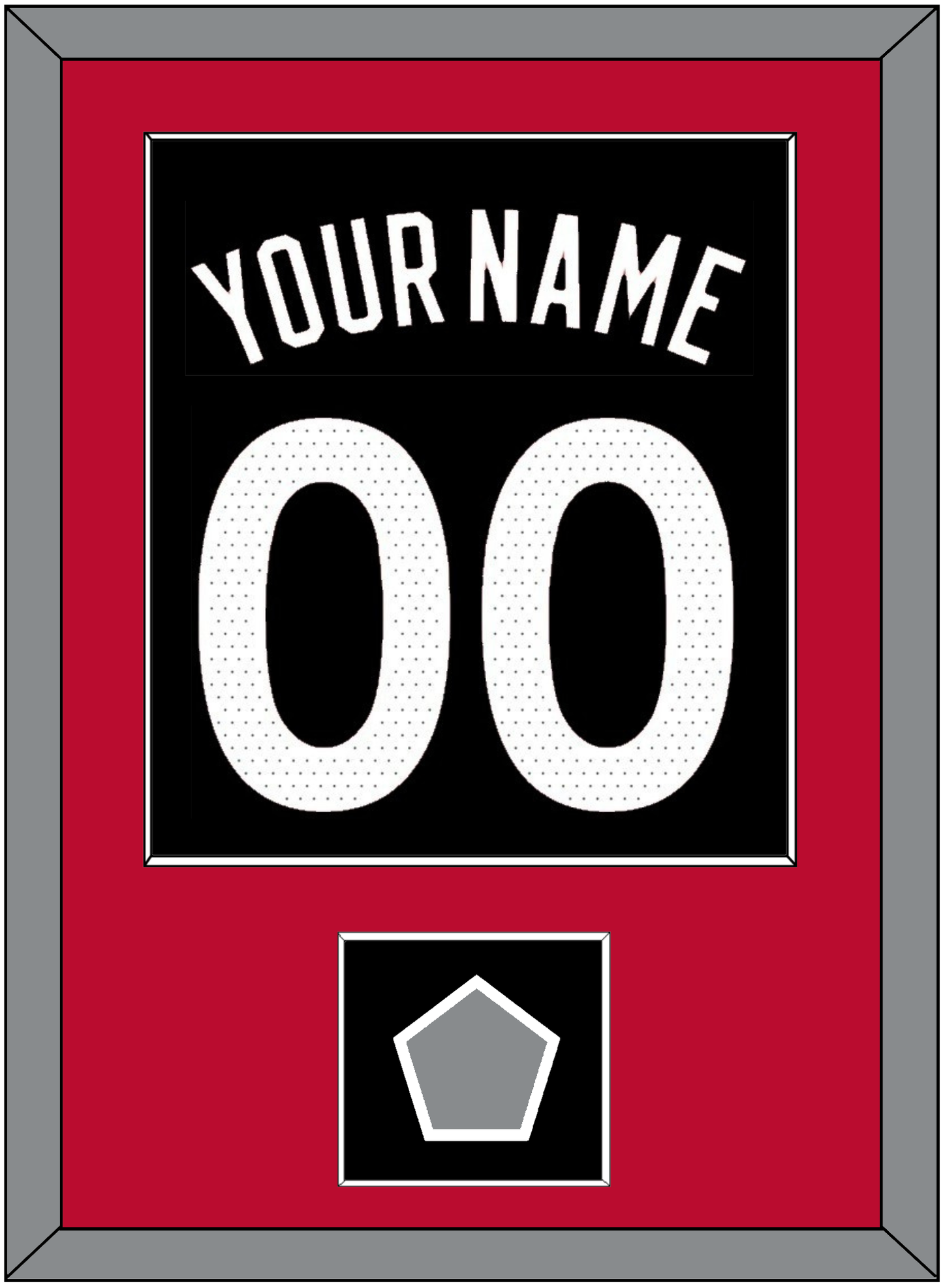 Toronto Name & Number With Finals Patch - Black Statement (2015-2020) - Essential Tier 2