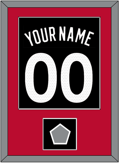 Toronto Name & Number With Finals Patch - Black Statement (2015-2020) - Essential Tier 2