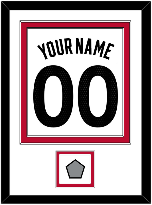 Toronto Name & Number With Finals Patch - White Association (2015-2020) - Signature Tier 1
