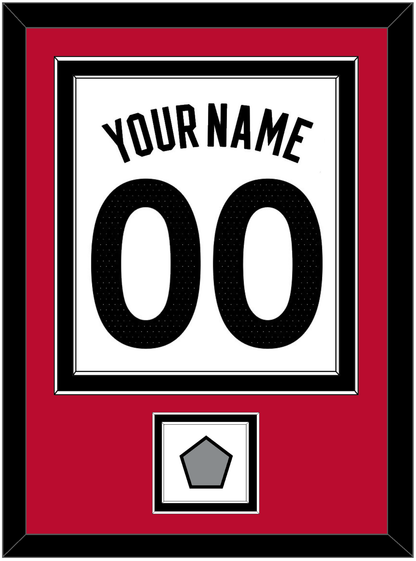 Toronto Name & Number With Finals Patch - White Association (2015-2020) - Signature Tier 2