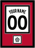 Toronto Name & Number With Finals Patch - White Association (2015-2020) - Double Mat 2