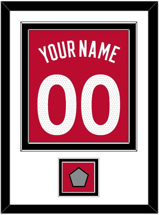 Toronto Name & Number With Finals Patch - Red Icon (2015-2020) - Signature Tier 1