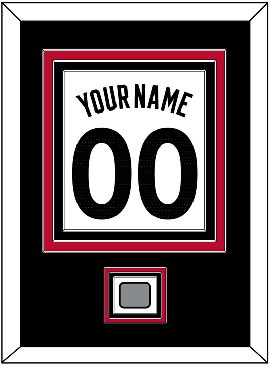 Toronto Name & Number With Finals Patch - White Association (2015-2020) - Premier Tier 3