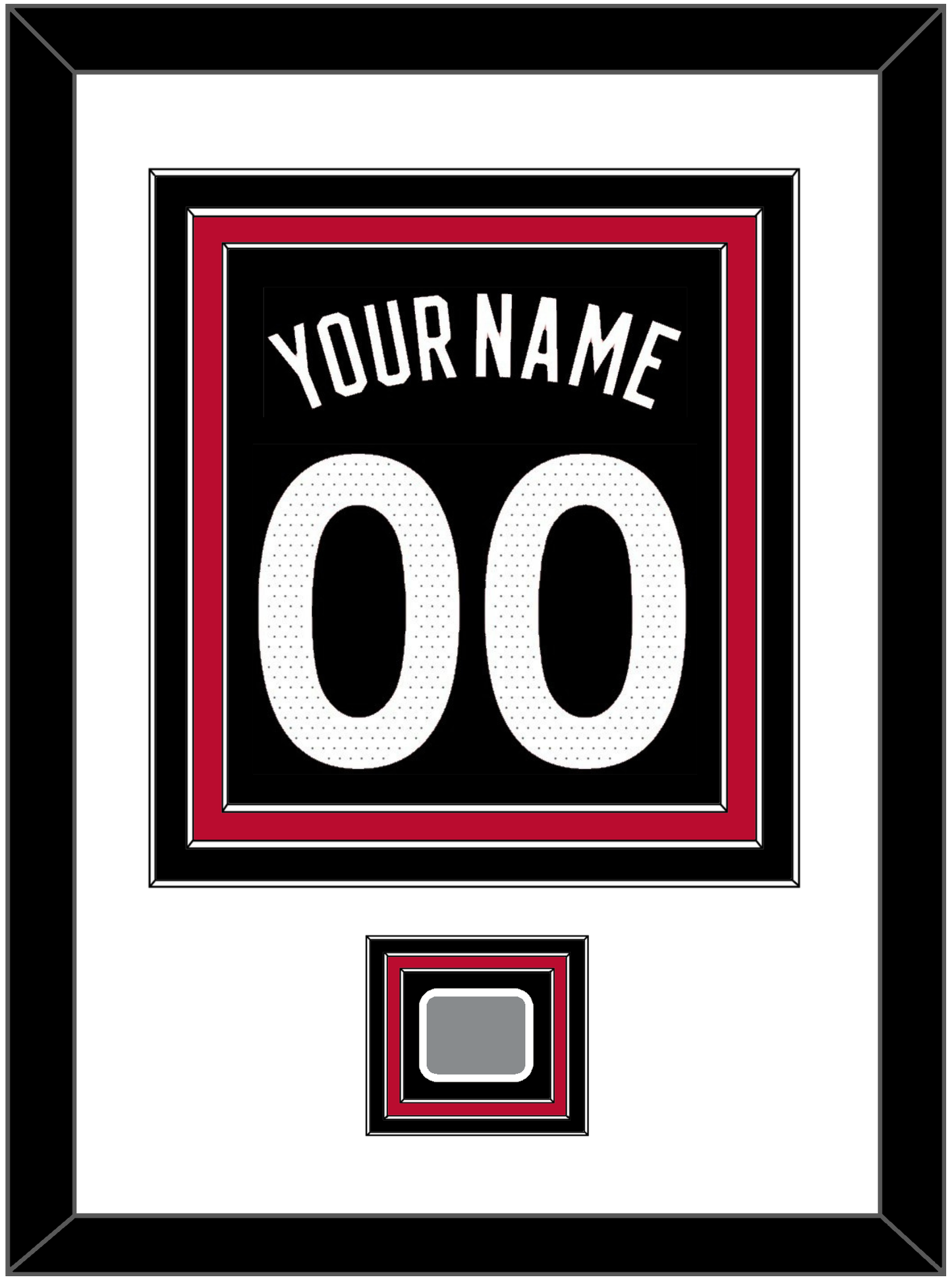 Toronto Name & Number With Finals Patch - Black Statement (2015-2020) - Premier Tier 1