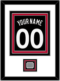 Toronto Name & Number With Finals Patch - Black Statement (2015-2020) - Triple Mat 1