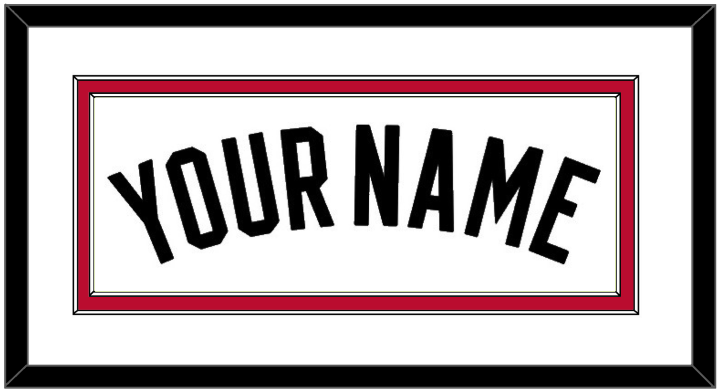 Toronto Name - White Association (2015-2020) - Signature Tier 1