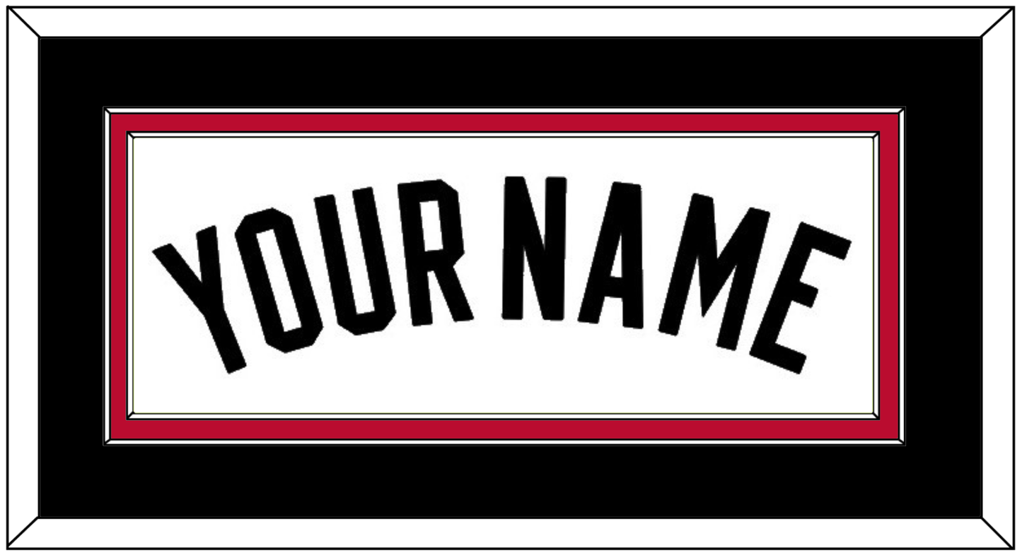 Toronto Name - White Association (2015-2020) - Signature Tier 3