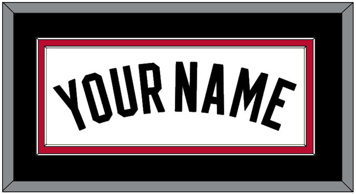 Toronto Name - White Association (2015-2020) - Signature Tier 3