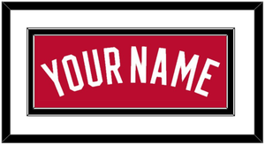 Toronto Name - Red Icon (2015-2020) - Double Mat 1