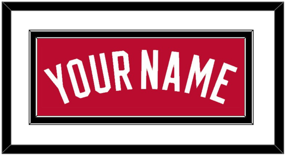 Toronto Name - Red Icon (2015-2020) - Double Mat 1