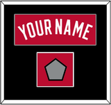 Toronto Name & Champions Patch - Red Icon (2015-2020) - Single Mat 2