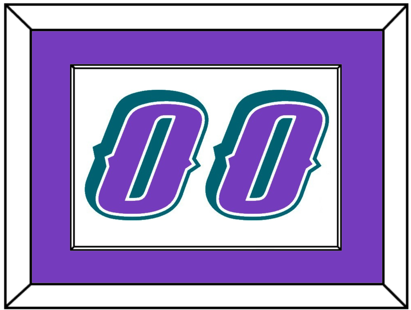 Utah Number - Home White (1996-2004) - Essential Tier 1