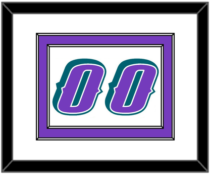 Utah Number - Home White (1996-2004) - Signature Tier 1
