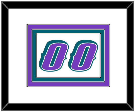 Utah Number - Home White (1996-2004) - Premier Tier 1