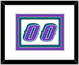 Utah Number - Home White (1996-2004) - Triple Mat 1