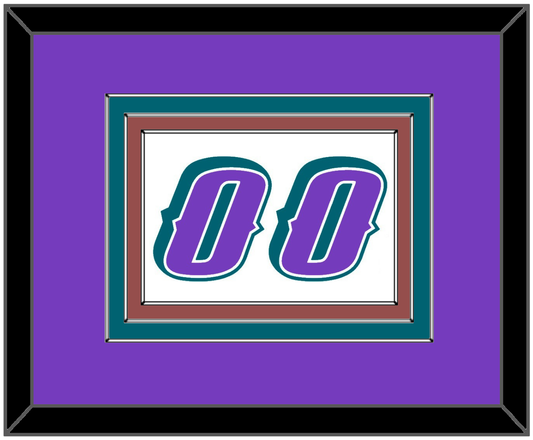 Utah Number - Home White (1996-2004) - Premier Tier 2