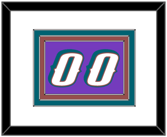 Utah Number - Road Purple (1996-2004) - Premier Tier 1