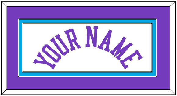 Utah Name - Home White (1996-2004) - Double Mat 2