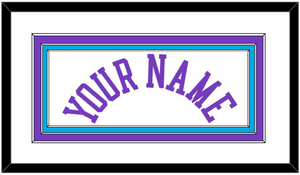 Utah Name - Home White (1996-2004) - Triple Mat 1