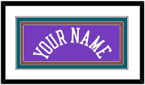 Utah Name - Road Purple (1996-2004) - Triple Mat 1