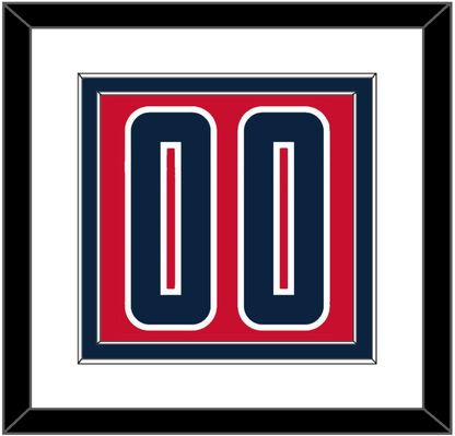 Washington Number - Red Statement - Signature Tier 1