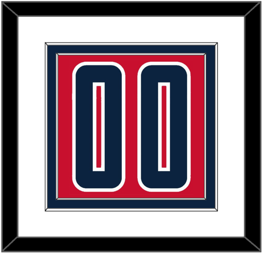 Washington Number - Red Statement - Signature Tier 1