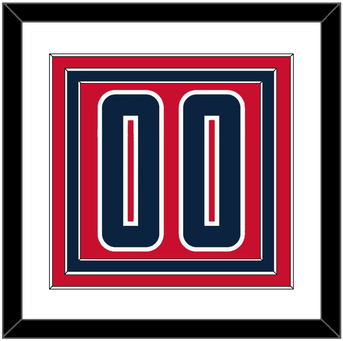 Washington Number - Red Statement - Premier Tier 1