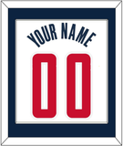 Washington Name & Number - White Association - Single Mat 1