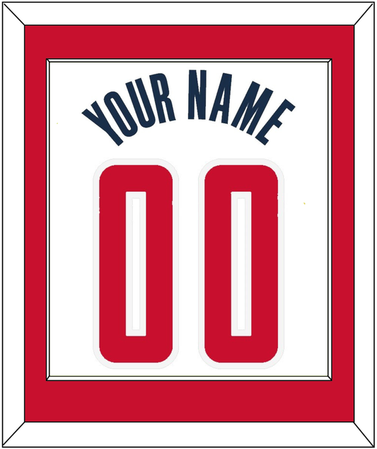 Washington Name & Number - White Association - Essential Tier 2