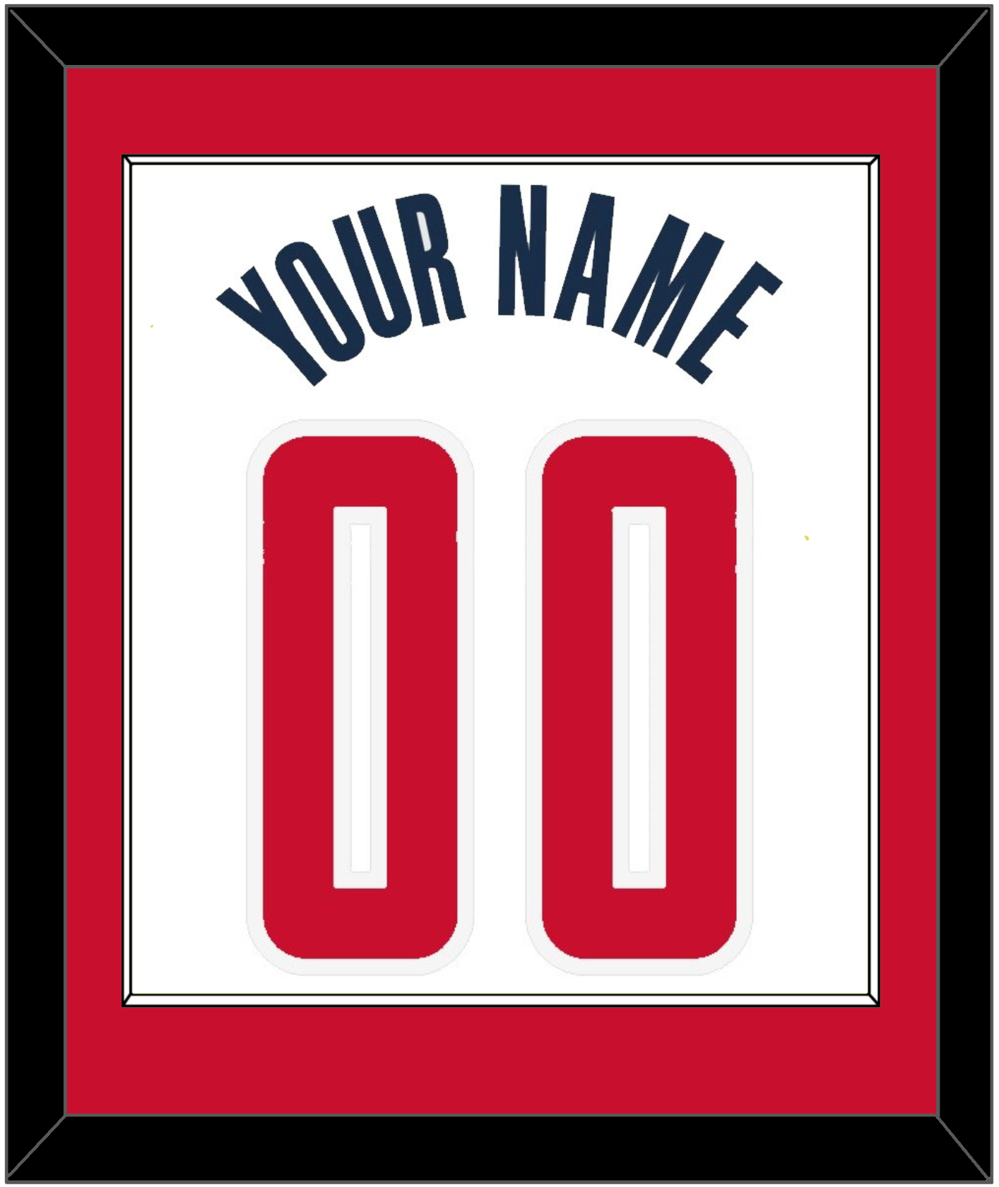Washington Name & Number - White Association - Essential Tier 2