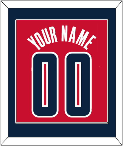 Washington Name & Number - Red Statement - Essential Tier 2