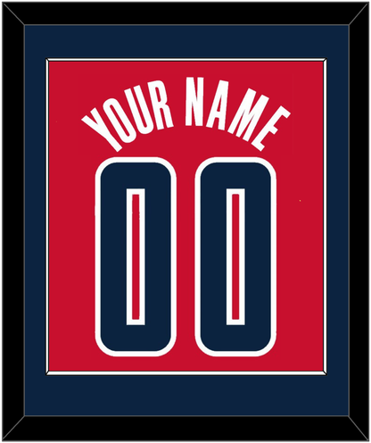 Washington Name & Number - Red Statement - Essential Tier 2