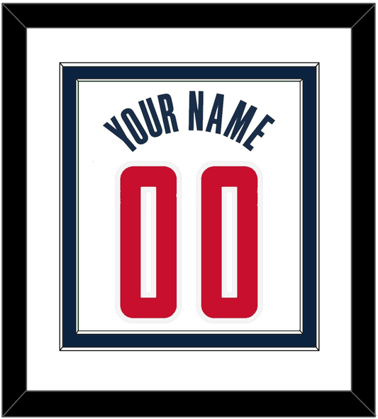 Washington Name & Number - White Association - Signature Tier 1