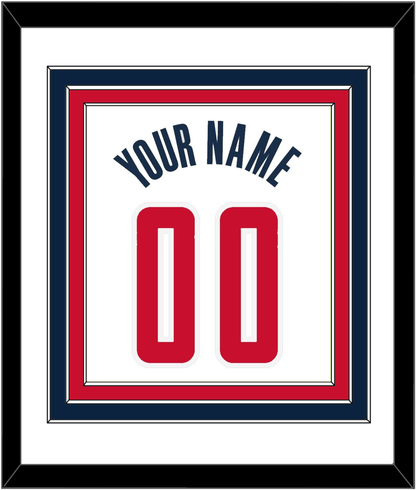 Washington Name & Number - White Association - Premier Tier 2