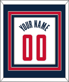 Washington Name & Number - White Association - Triple Mat 3