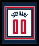 Washington Name & Number - White Association - Triple Mat 3