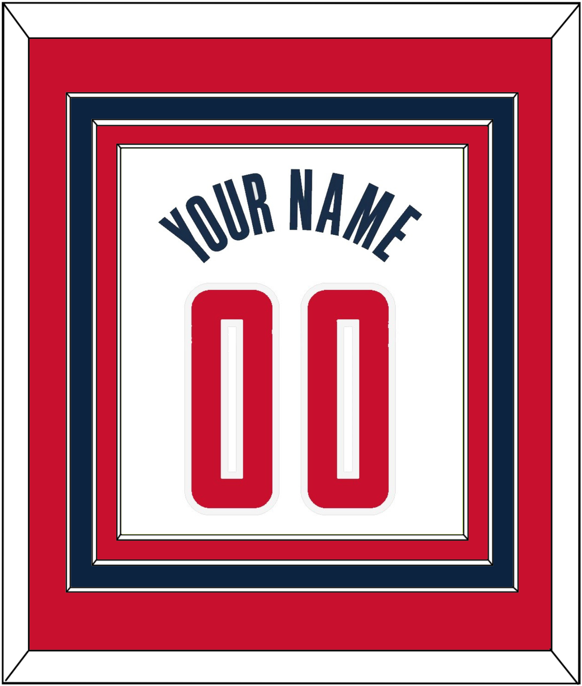 Washington Name & Full-Size Number - Combined