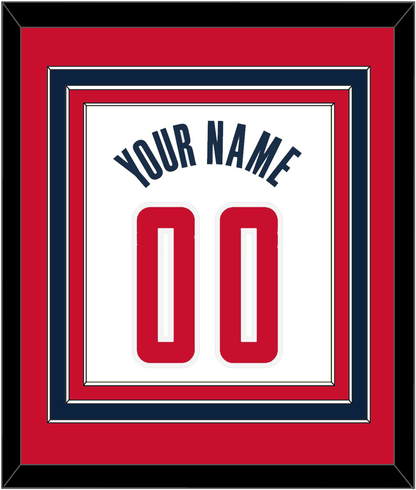Washington Name & Number - White Association - Premier Tier 4