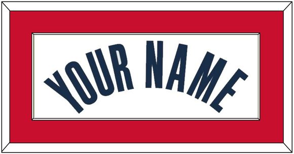 Washington Name - White Association - Single Mat 1