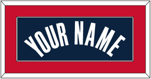 Washington Name - Blue Icon - Single Mat 2