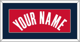 Washington Name - Red Statement - Single Mat 2